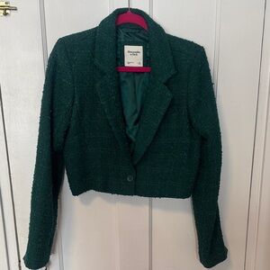 Abercrombie & Fitch Women's Dark Green Blazer